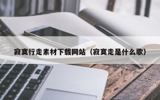 沂南寂寞行走素材下载网站（寂寞走是什么歌）
